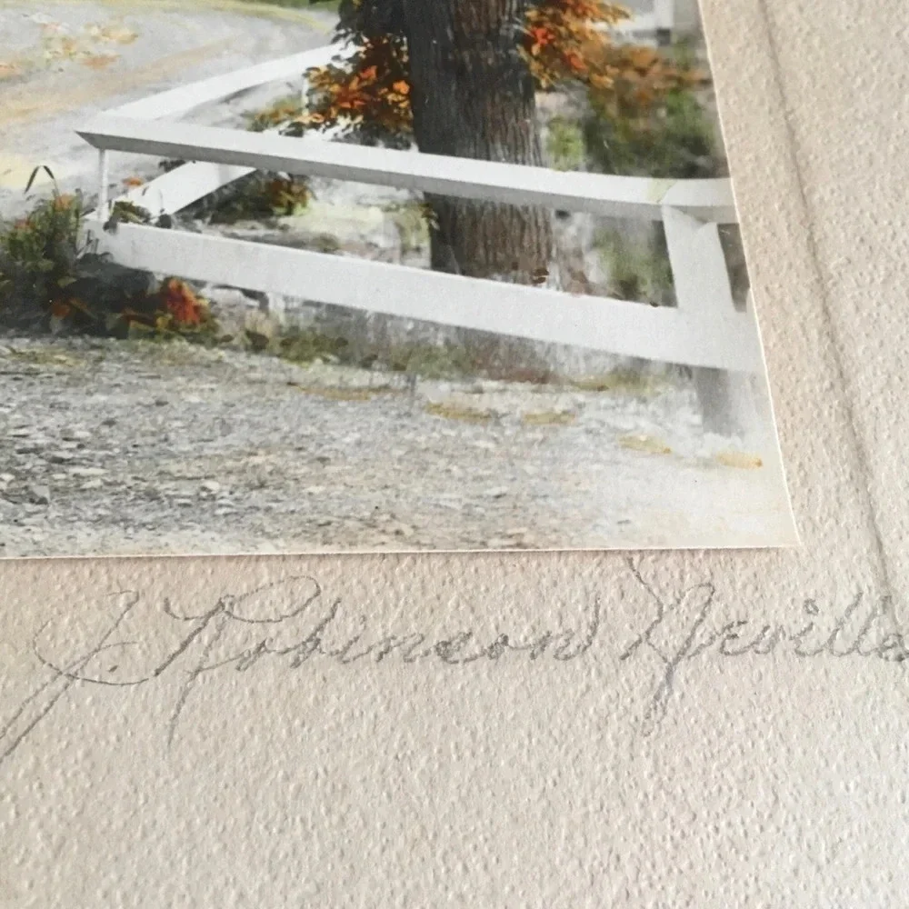 Vintage J. Robinson Neville “October’s Glory” photo